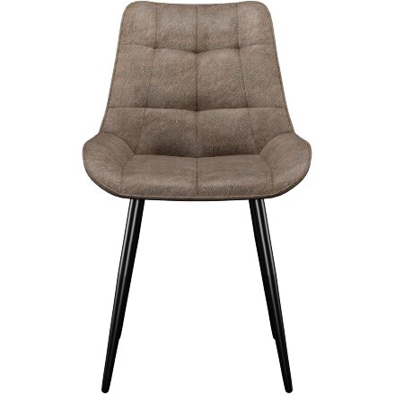 Стул DikLine 206М PRADO6 CAPPUCCINO, ножки черные 