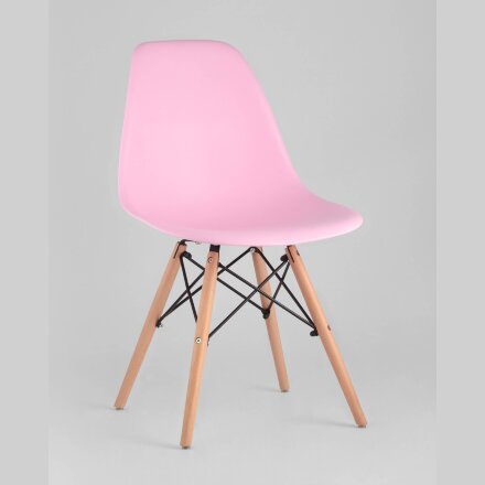 Стул Eames DSW розовый 