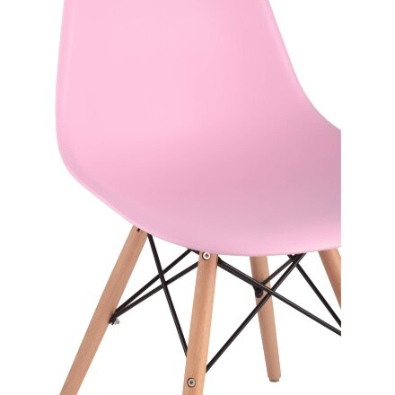 Стул Eames DSW розовый 
