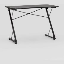 Стол геймерский Stool Group компьютерный игровой для геймеров TopChairs Action черный