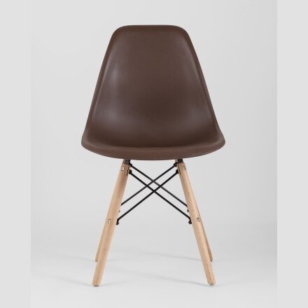 Стул Eames Style DSW коричневый x4 