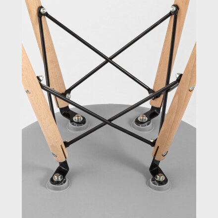 Стул Eames Style DSW коричневый x4 
