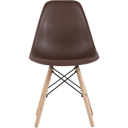 Стул Eames Style DSW коричневый x4 