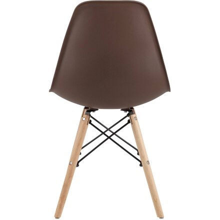 Стул Eames Style DSW коричневый x4 