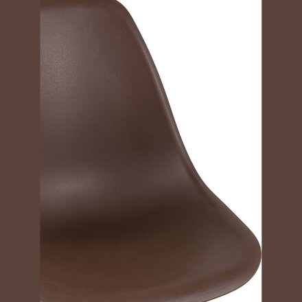 Стул Eames Style DSW коричневый x4 