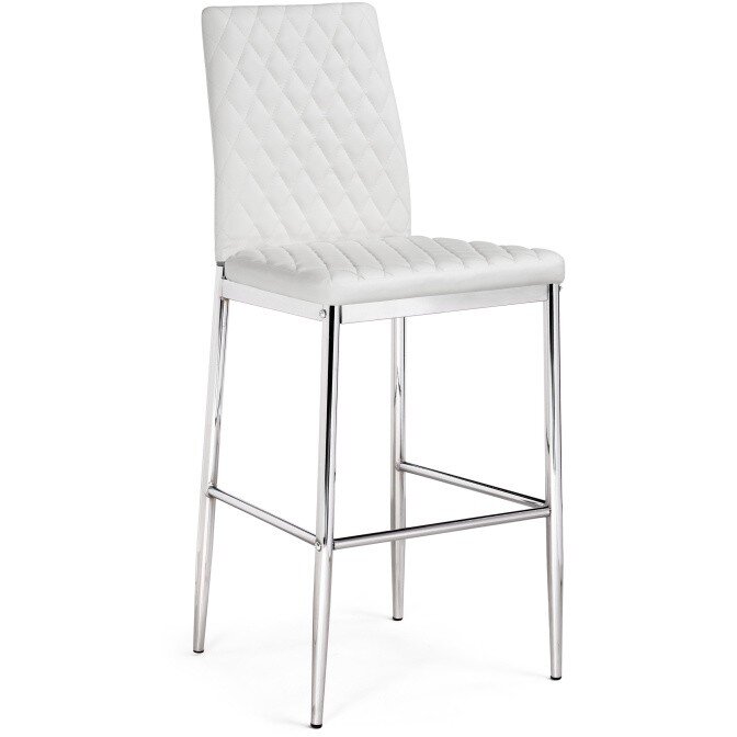 Барный стул Teon white / chrome Барный стул Teon white / chrome