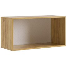Шкаф Бери 80 дуб крафт золотой / белое дерево