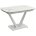 Керамический стол Alarti gloss statuario white sintered stone / white 