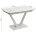 Керамический стол Alarti gloss statuario white sintered stone / white 