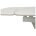 Керамический стол Alarti gloss statuario white sintered stone / white 