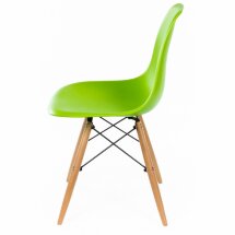 Стул деревянный Eames PC-015 зеленый
