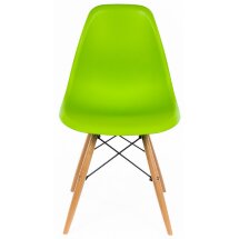Стул деревянный Eames PC-015 зеленый