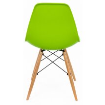 Стул деревянный Eames PC-015 зеленый