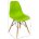 Стул деревянный Eames PC-015 зеленый 