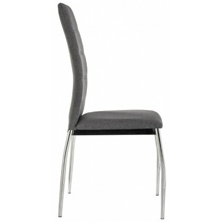 Стул на металлокаркасе Okus grey fabric 
