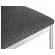 Стул на металлокаркасе Okus grey fabric