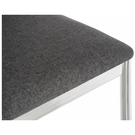 Стул на металлокаркасе Okus grey fabric 
