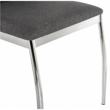 Стул на металлокаркасе Okus grey fabric