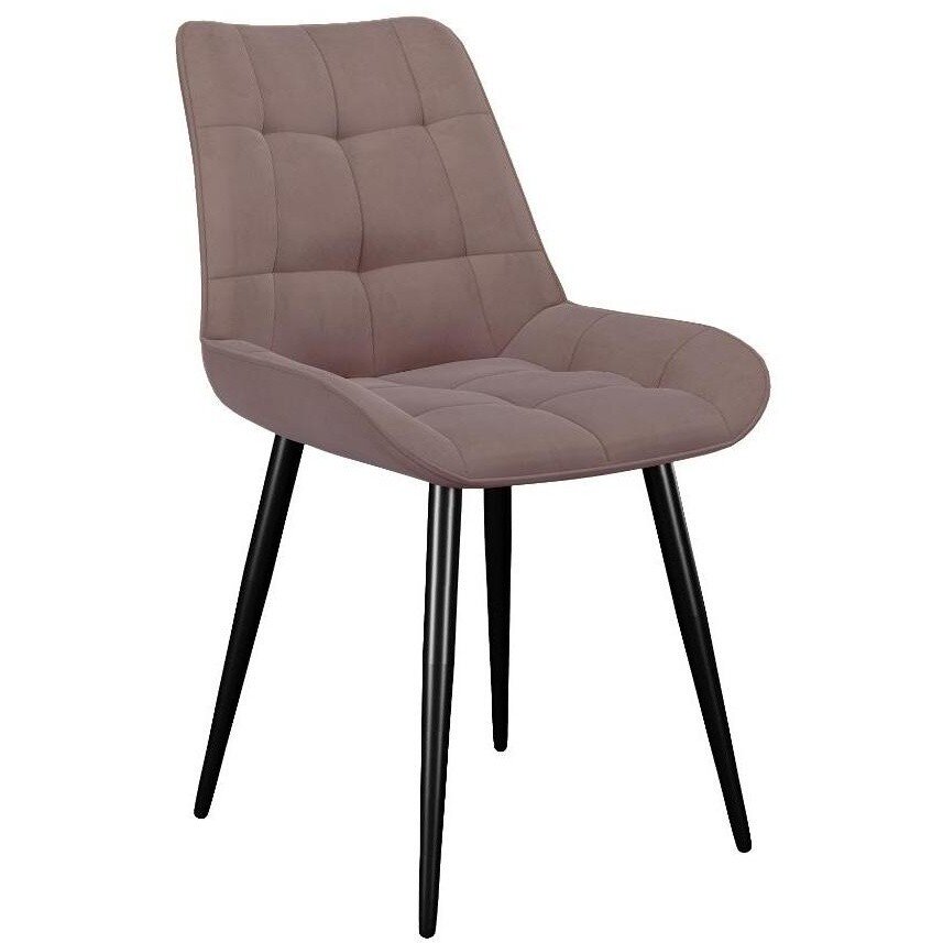 Стул DikLine 206М B5 LATTE, ножки черные Стул DikLine 206М B5 LATTE, ножки черные