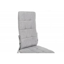 Стул на металлокаркасе Farini light grey / grey fabric