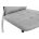 Стул на металлокаркасе Farini light grey / grey fabric 