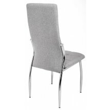 Стул на металлокаркасе Farini light grey / grey fabric