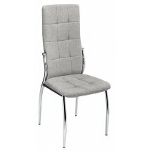 Стул на металлокаркасе Farini light grey / grey fabric