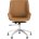 Кресло офисное TopChairs TopChairs Crown NEW, коричневое УЦЕНКА 