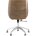 Кресло офисное TopChairs TopChairs Crown NEW, коричневое УЦЕНКА 