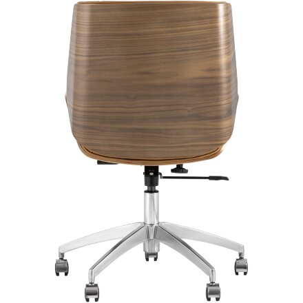 Кресло офисное TopChairs TopChairs Crown NEW, коричневое УЦЕНКА 