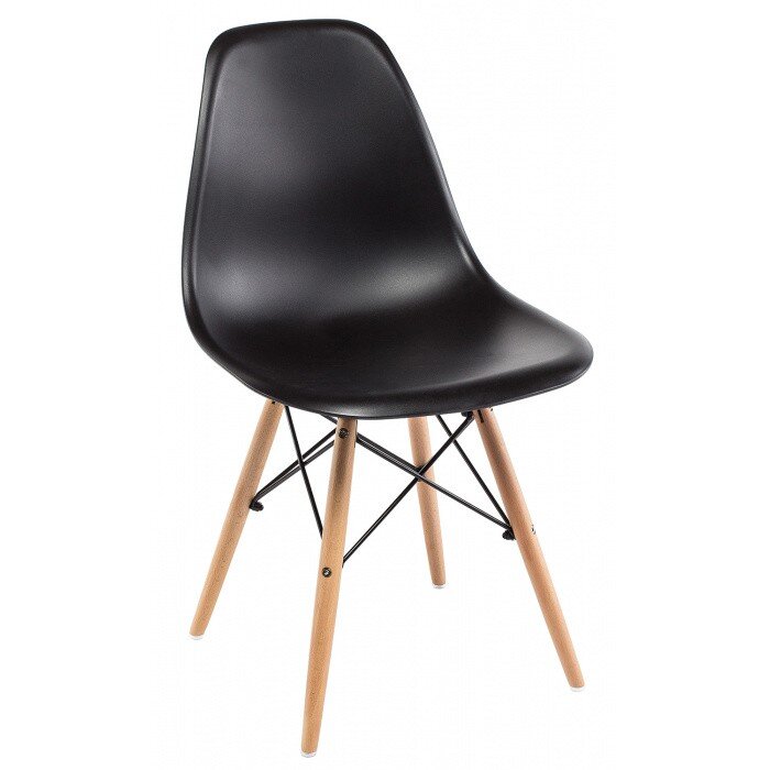 Стул деревянный Eames PC-015 черный Стул деревянный Eames PC-015 черный