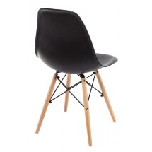 Стул деревянный Eames PC-015 черный