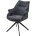 Стул OVE 360 град. поворот. RAVEN18 Серый, ткань / Черный, ®DISAUR 