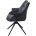 Стул OVE 360 град. поворот. RAVEN18 Серый, ткань / Черный, ®DISAUR 