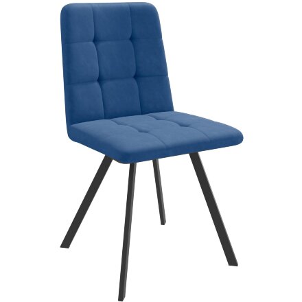 Стул DikLine 281PRO B8 BLUE, ножки черные 