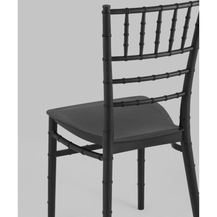 Стул Chiavari (Кьявари) пластик черный 