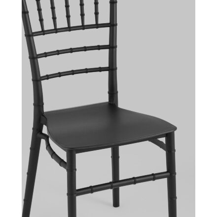 Стул Chiavari (Кьявари) пластик черный 