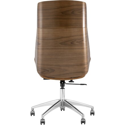 Кресло TopChairs TopChairs Crown коричневое УЦЕНКА 