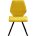 Стул DikLine 242M B16 YELLOW/ ножки черные 