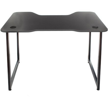 Стол игровой Бюрократ Knight Table L Black столешница ДСП черный каркас черный металл 
