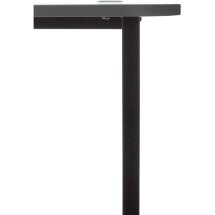 Стол игровой Бюрократ Knight Table L Black столешница ДСП черный каркас черный металл