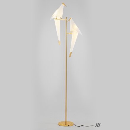 Светодиодный торшер Moderli V3075-2TL origami Birds 2*LED*6W 