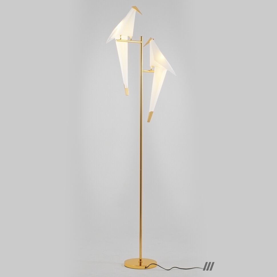 Светодиодный торшер Moderli V3075-2TL origami Birds 2*LED*6W Светодиодный торшер Moderli V3075-2TL origami Birds 2*LED*6W