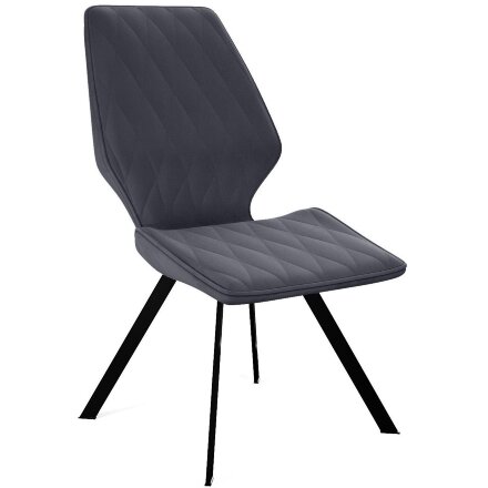 Стул DikLine 242M B28 ANTRACITE/ ножки черные 