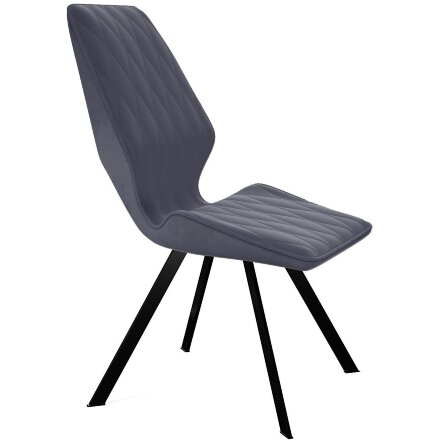 Стул DikLine 242M B28 ANTRACITE/ ножки черные 