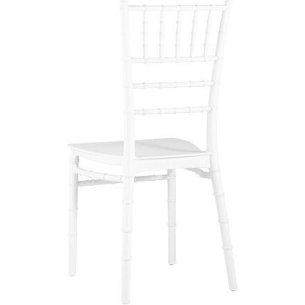 Стул Chiavari (Кьявари) пластик белый 2 шт. 