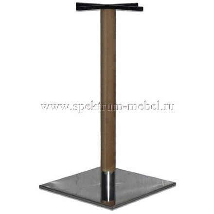 Подстолье металлическое квадратное Фаворит Массив-1 