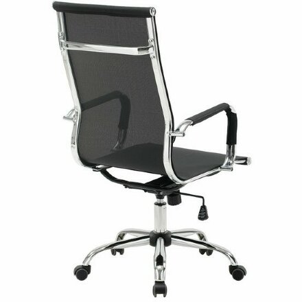 Кресло офисное BRABIX &quot;Line EX-530&quot;, хром, сетка, черное, 531846 Черный