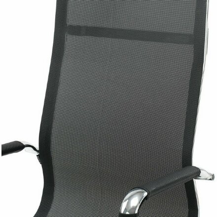 Кресло офисное BRABIX &quot;Line EX-530&quot;, хром, сетка, черное, 531846 Черный