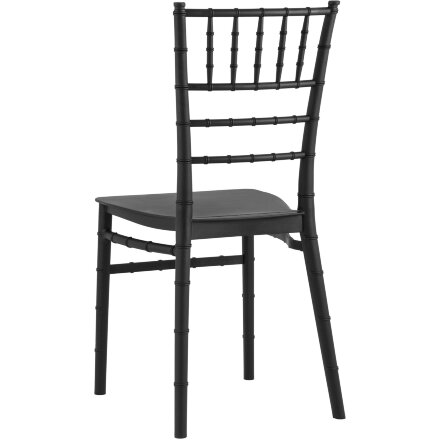 Стул Chiavari (Кьявари) пластик черный 4 шт 
